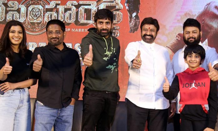 Veera Simha Reddy Success meet