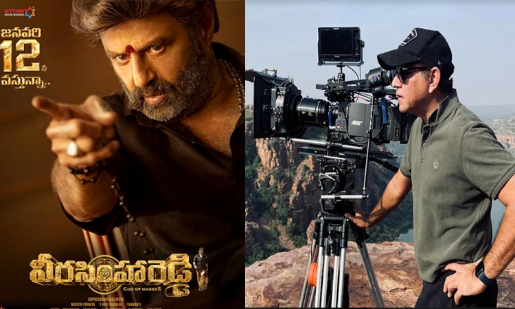 Cinematographer Rishi Punjabi About Veera Simha Reddy