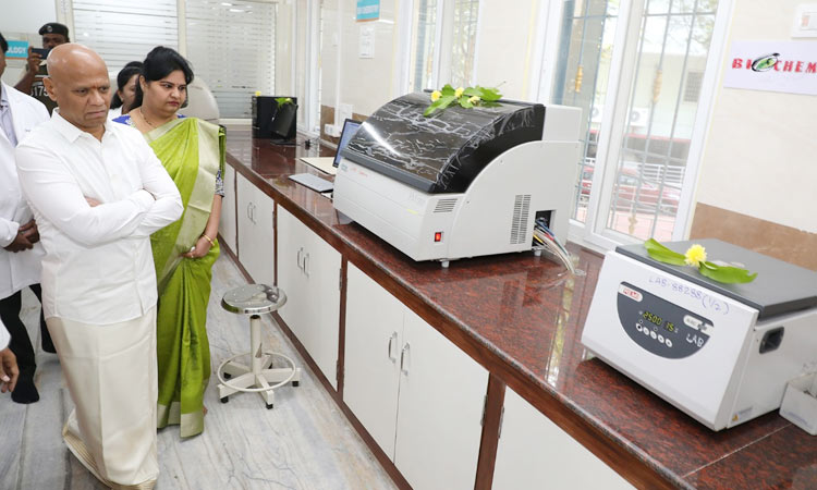 Blood tests for patients at low cost at Bird Hospital