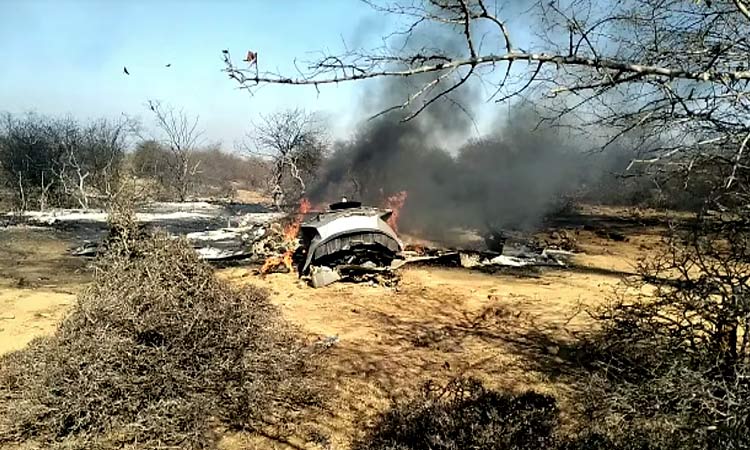 2 Fighter Jets Collapsed in Madhya Pradesh
