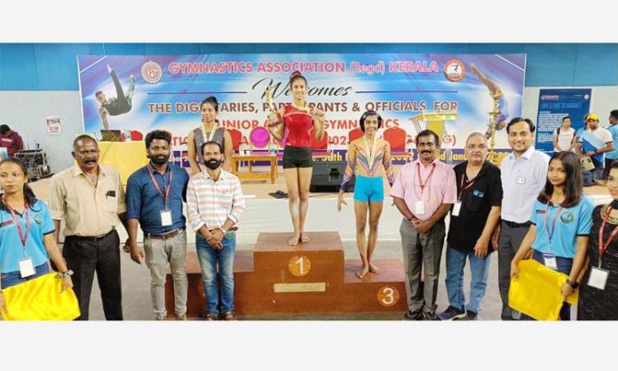 Gold medal for Telangana young gymnast Nishka Agarwal