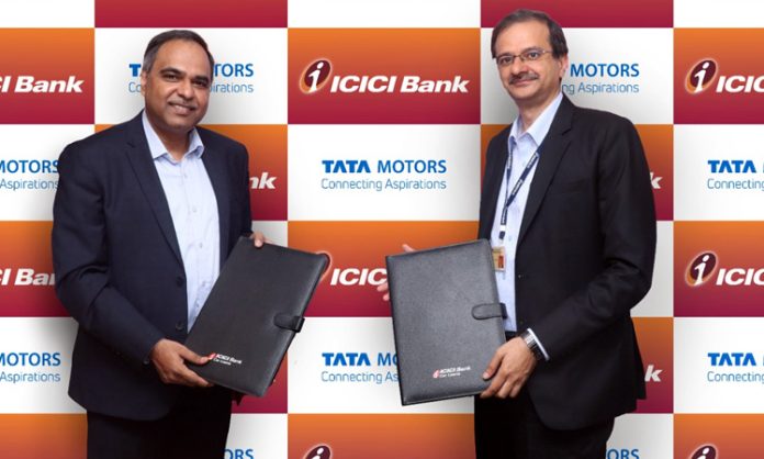 Tata Motors Mou with ICICI Bank