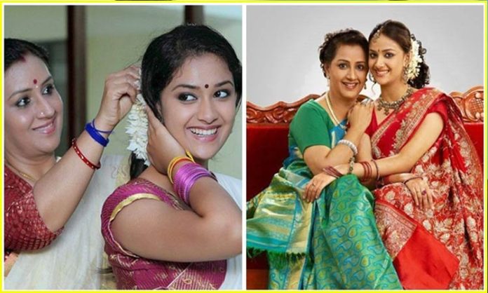 menaka reacts on keerthy suresh love marriage