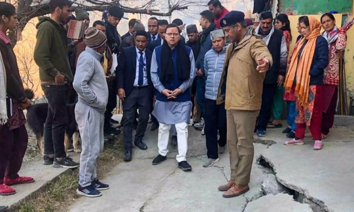 Joshimath declared landslide-subsidence zone