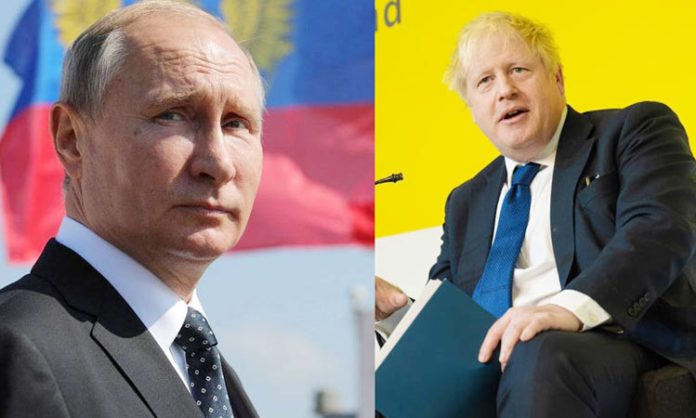 Johnson is threatened by Putin