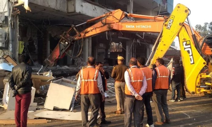 Govt demolished coaching center building