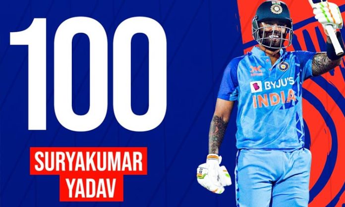 IND VS SL 3rd T20: Suryakumar hit Century