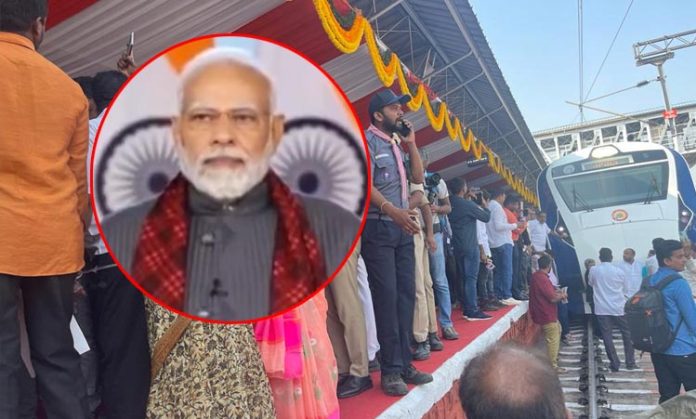 Vande Bharat train starts in Secunderabad