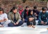 women wrestlers protest