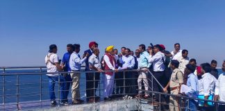Punjab CM visited Kondapochamma Sagar