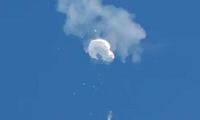 Pentagon destroyed chinese balloon