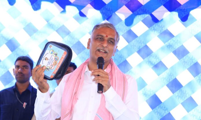 Harish Rao opens Basthi Dawakhana in Siddipet