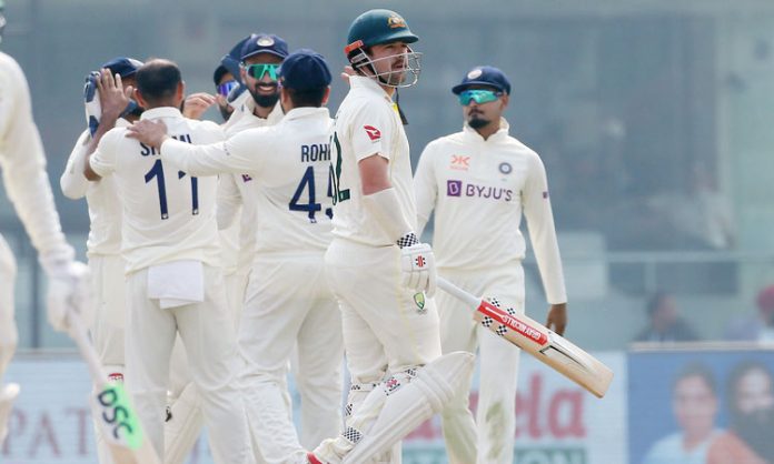 Australia loss sixth wicket in Ind vs Aus