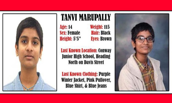 Indian teen in the US goes missing