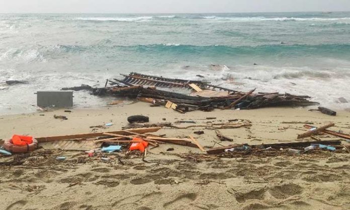 Italy ship wreck