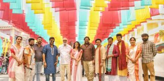 K Raghavendra Rao Visits Bholaa Shankar Set