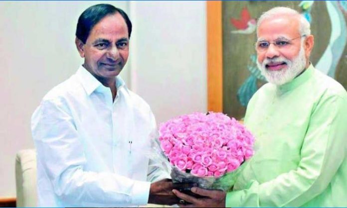 KCR and Modi