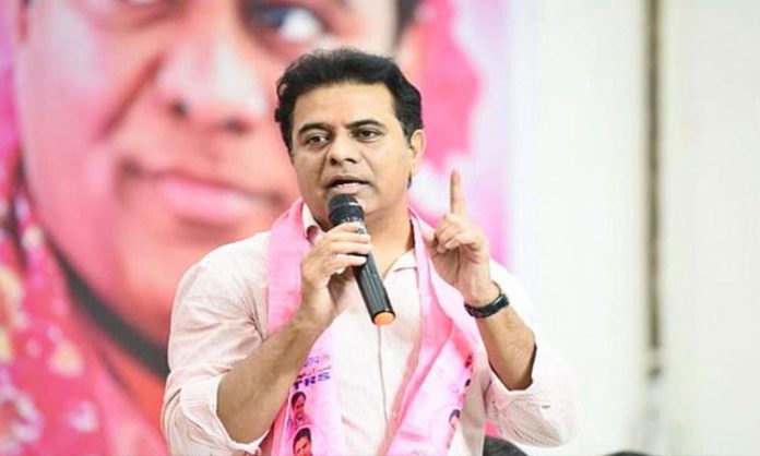 KTR launches Ambedkar Statue in Sircilla