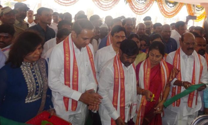 Minister Jagadish Reddy inaugurated the new bus station