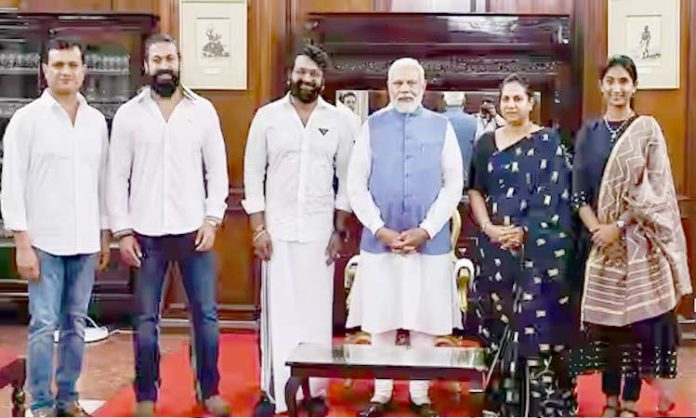 Modi met Kannada actors