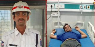 Rajendranagar traffic constable saves life of man