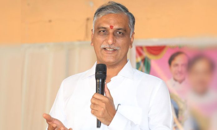Siddipet will get train by August Says Harish Rao