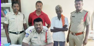 Two arrested for selling ganja in Chegunta