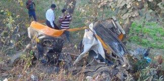 Seven children died in an auto truck collision