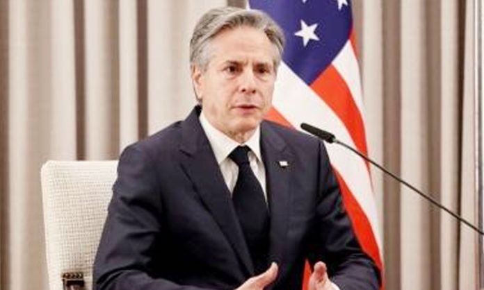 US Secretary of State Blinken on a visit to India
