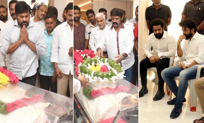 Celebs pays tribute to demise of Taraka Ratna