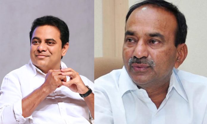 KTR meet with Etela rajender