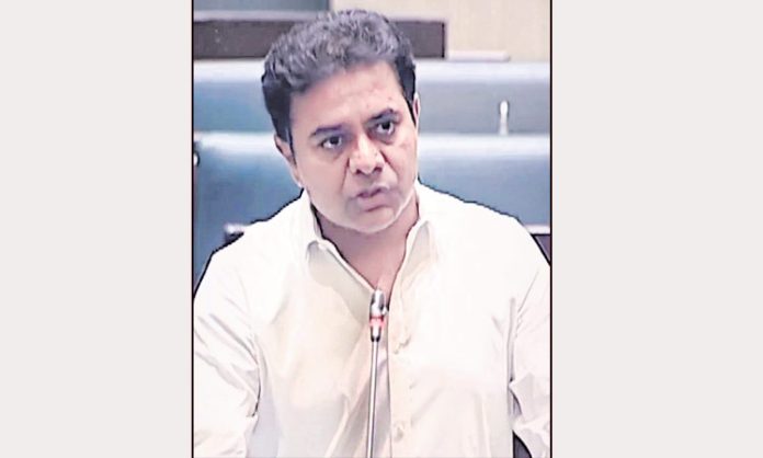 KTR fires on Congress leaders