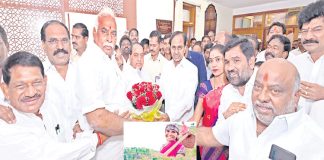CM KCR said that distribution of Podu lands will be started
