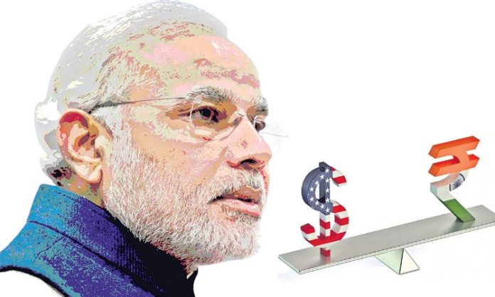 Reduced foreign exchange (forex) reserves of the country