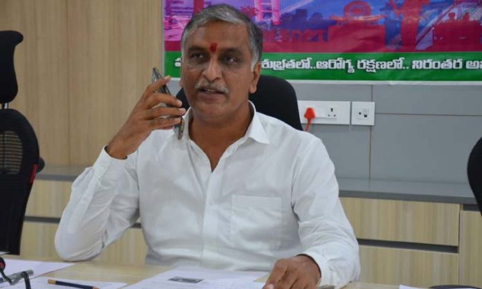 harish rao teleconference with 10th students