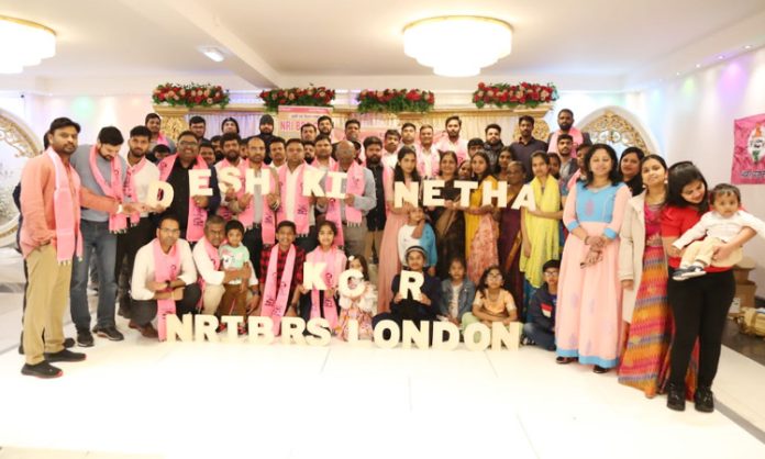 CM KCR's birthday celebrations in London