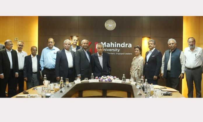 Anand Mahindra launched a digital based central library at Mahindra University