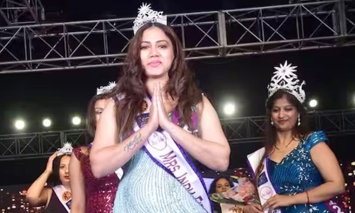 Telangana woman as Mrs. India runner-up