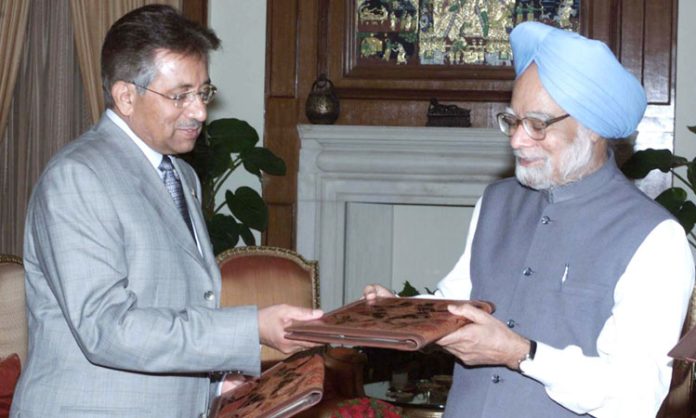 Musharraf's birth certificate in India in 2005