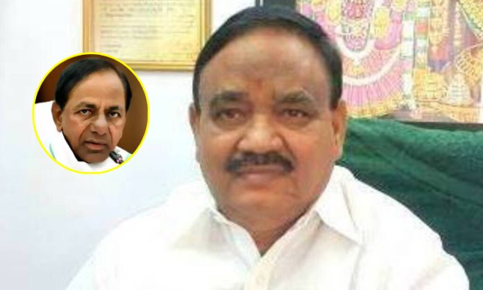 CM KCR condolence sayanna dead