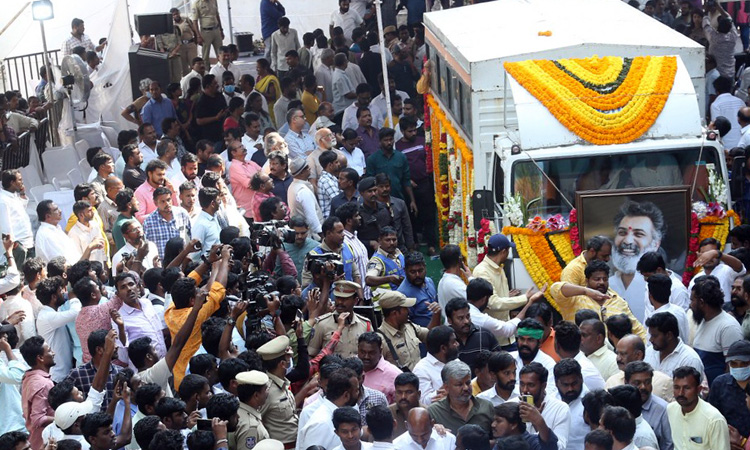 Taraka Ratna last rites