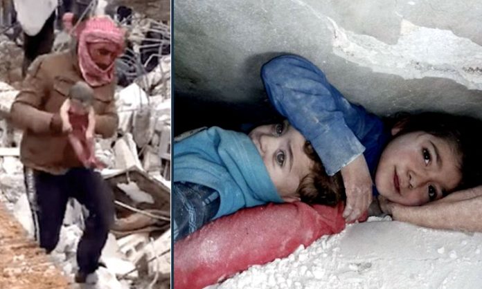 Turkey Earthquake: Woman gives birth to baby under rubble