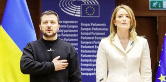 Zelensky addressed the EU Parliament