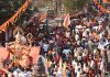 Shobhayatra of Lord Ram among thousands of devotees