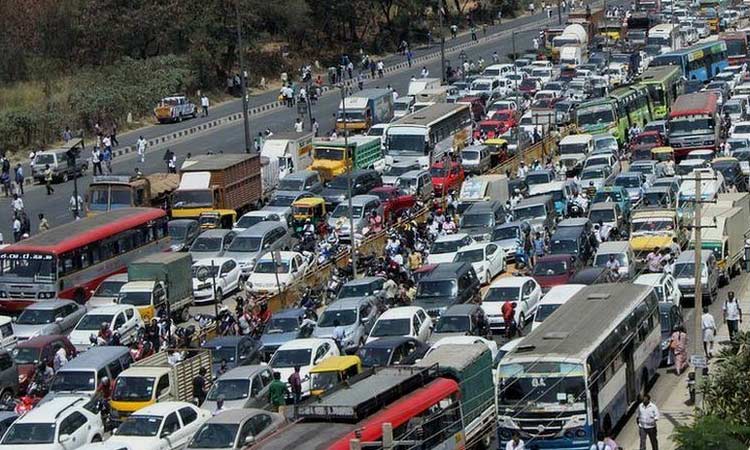 Bangalore traffic jam