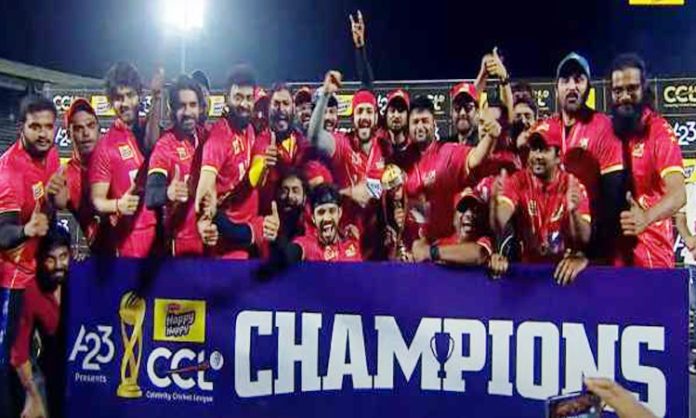 Telugu Warriors as CCL winner
