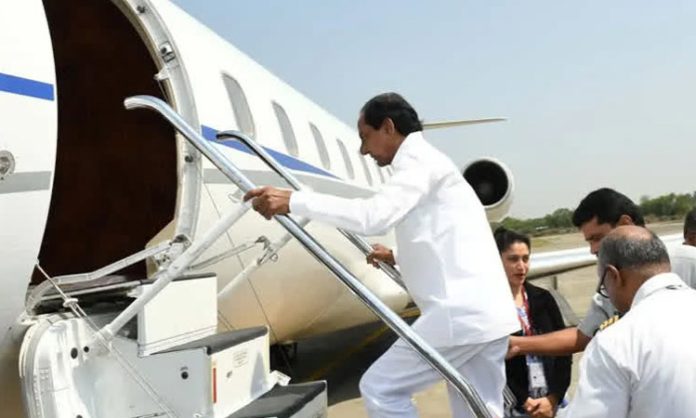 CM KCR khammam tour