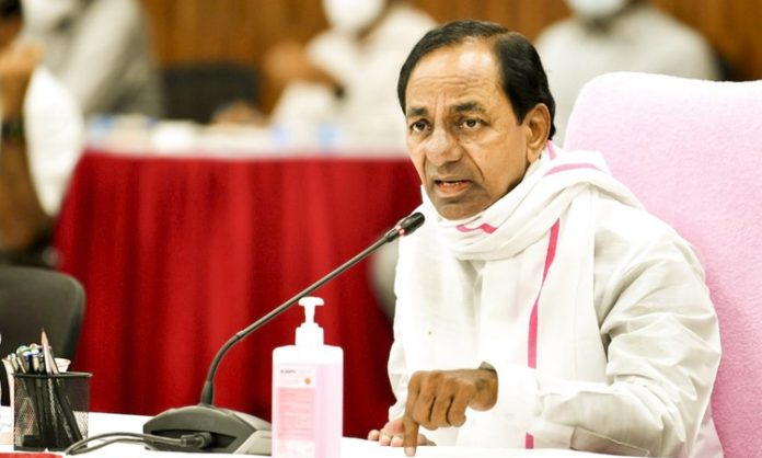 CM KCR review on untimely rains in Telangana