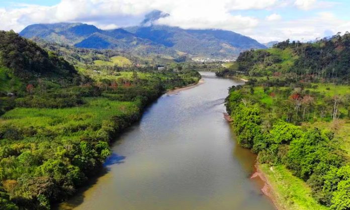 Decrease in river flows
