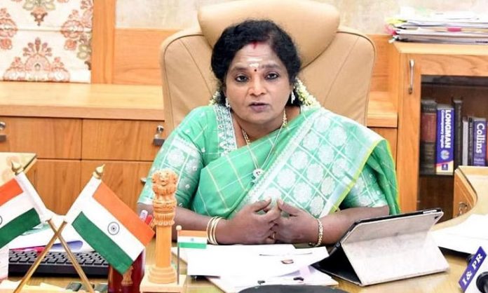 Governor Tamilisai seeks report on TSPSC Paper Leak